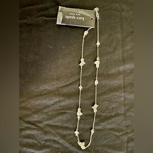 Kate Spade Silver “ beaming, bright “ Necklace